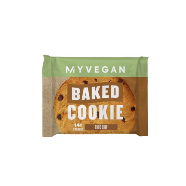 vegan baked cookie chocolate chip