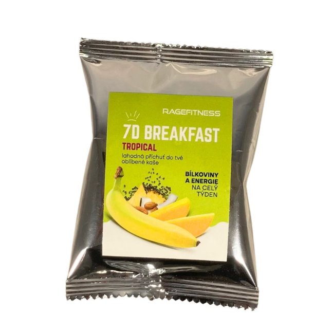 7D Breakfast Proteinová Příchuť do Kaše Tropical - Varianty: Krabička (7 sáčků)