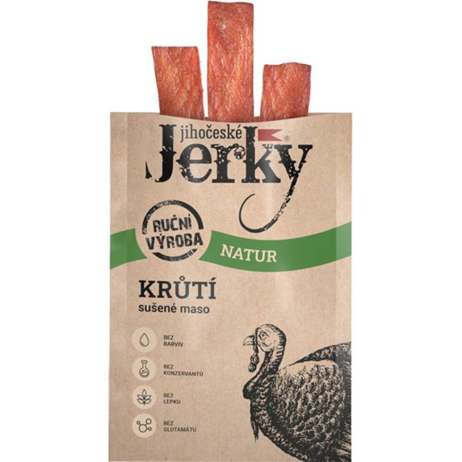 Jihočeské Krutí JERKY natur 20 g