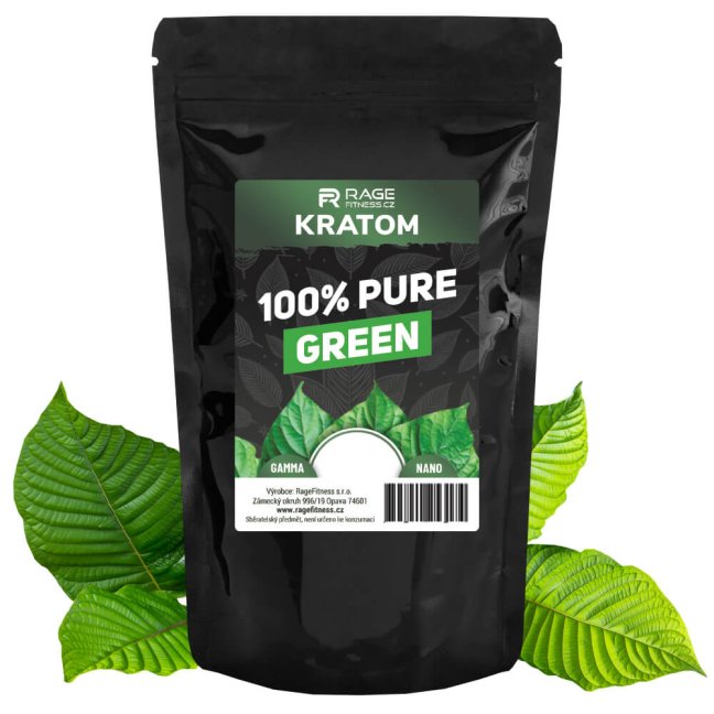 Kratom 100% Pure Green - Gramáž: 250g