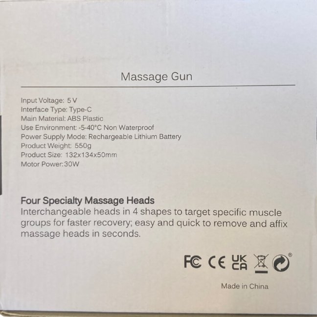 Masážní pistole - Massage Gun