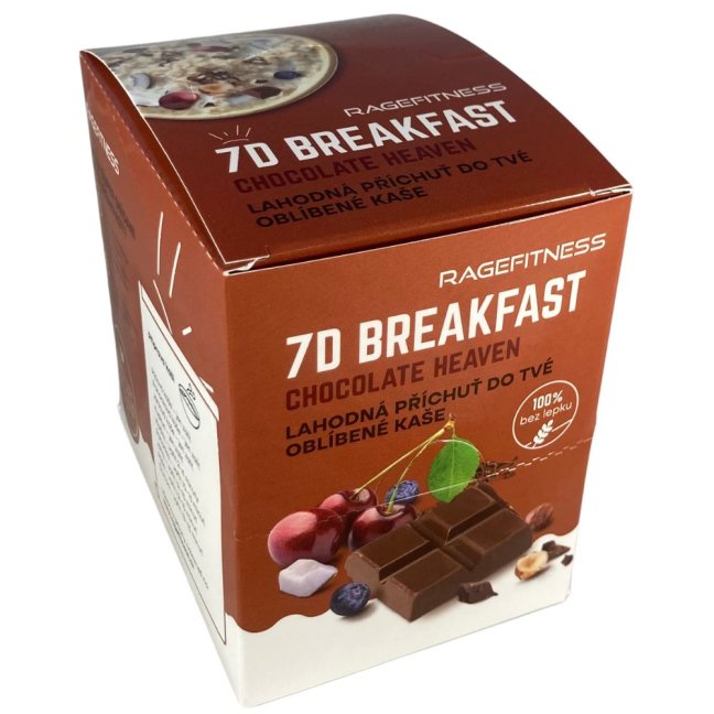7D Breakfast Proteinová Příchuť do Kaše Chocolate Heaven - Varianty: Sáček