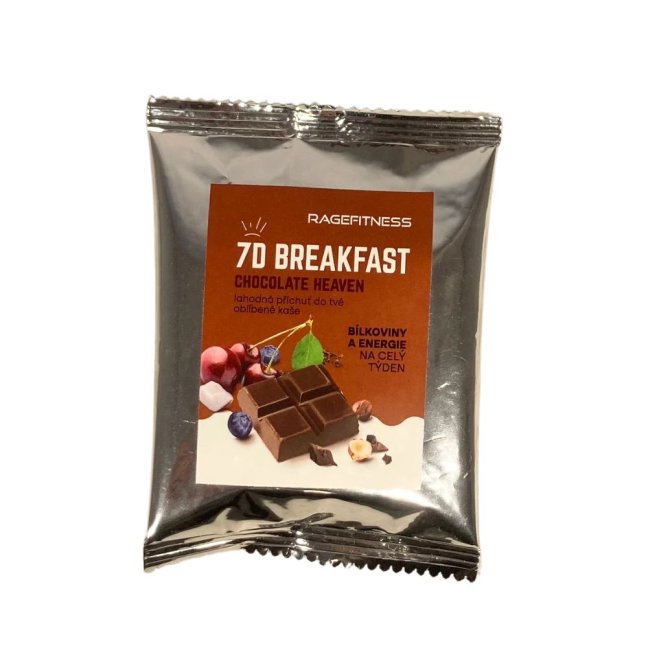 7D Breakfast Proteinová Příchuť do Kaše Chocolate Heaven - Varianty: Sáček