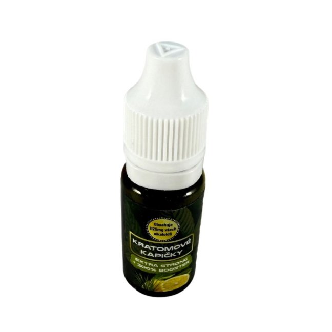 Kratomové full spectrum kapky 1125mg / 10ml +300% Booster - Příchuť: Lesní ovoce