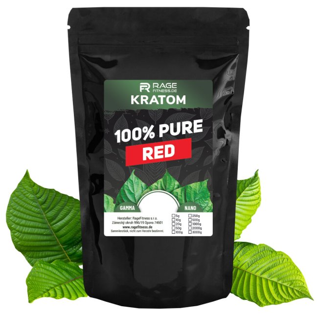 Kratom 100 % Pure Red Nano