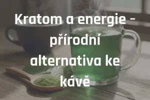 Kratom a energie – přírodní alternativa ke kávě