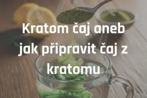 Kratom čaj aneb jak připravit čaj z kratomu