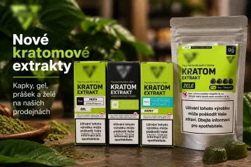 Novinky v sortimentu kratomu na prodejnách | RageFitness