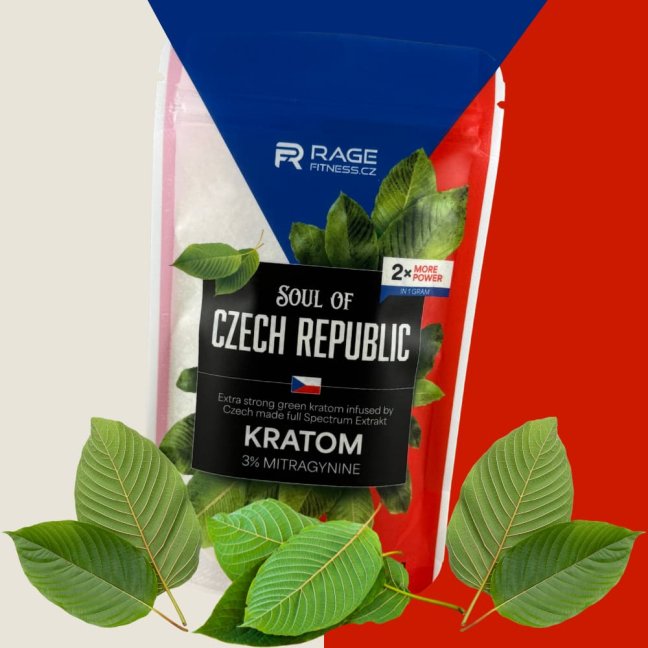 Kratom Soul Of Czech Republic 3 % Mitragynine 50g
