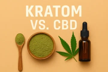 Kratom vs. CBD – rozdíly, podobnosti, kombinace