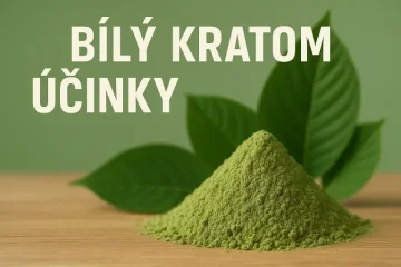 Bílý kratom účinky – energizující, stimulační, povzbuzující