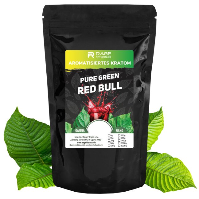 Aromatisiertes kratom Pure Green Redbull LIMITED EDITION