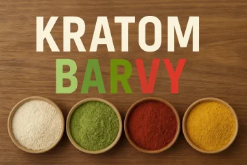 Kratom barvy – prozradí ti nejvíce o účincích kratomu