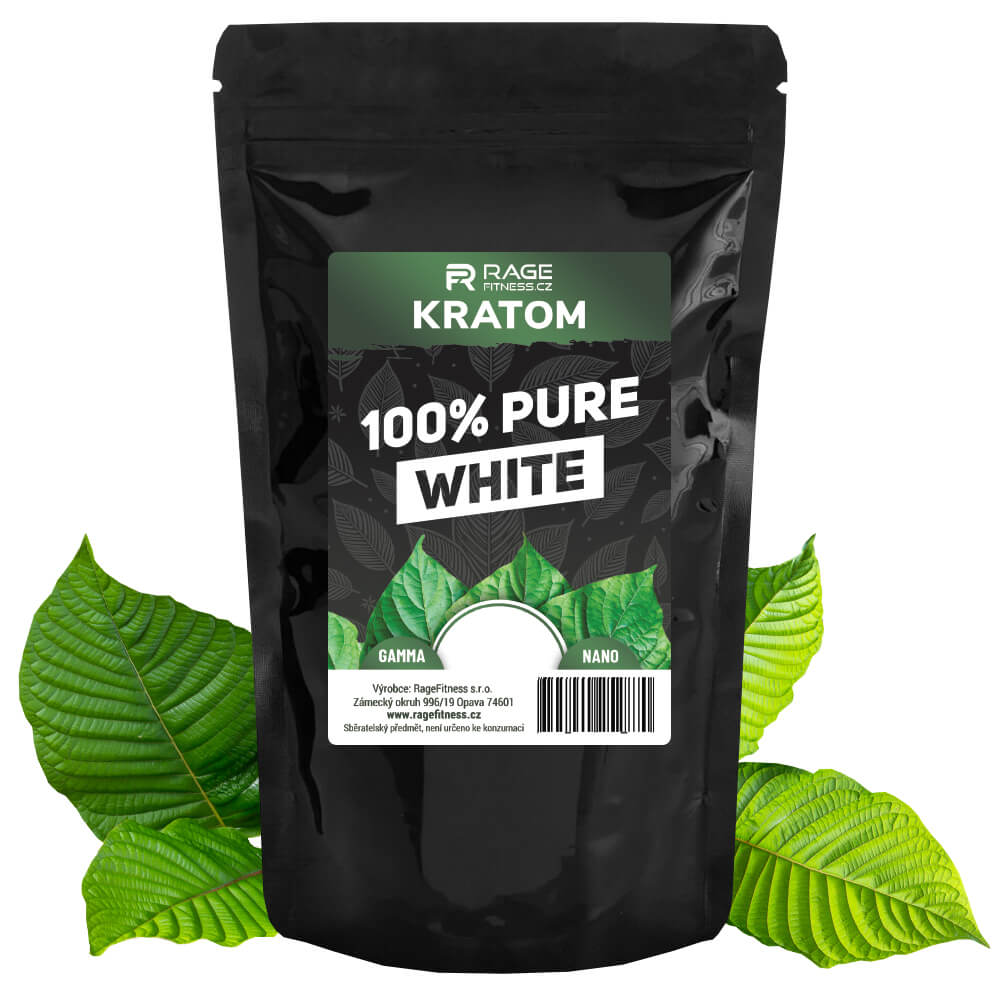 Rage Fitness Kratom BÍLÝ 50 g L37001219
